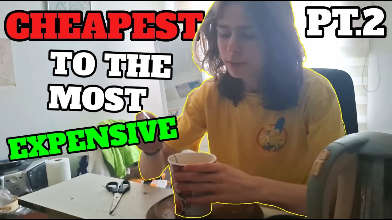 Most Cheap To The Most Expensive Ramen Taste Test pt.2