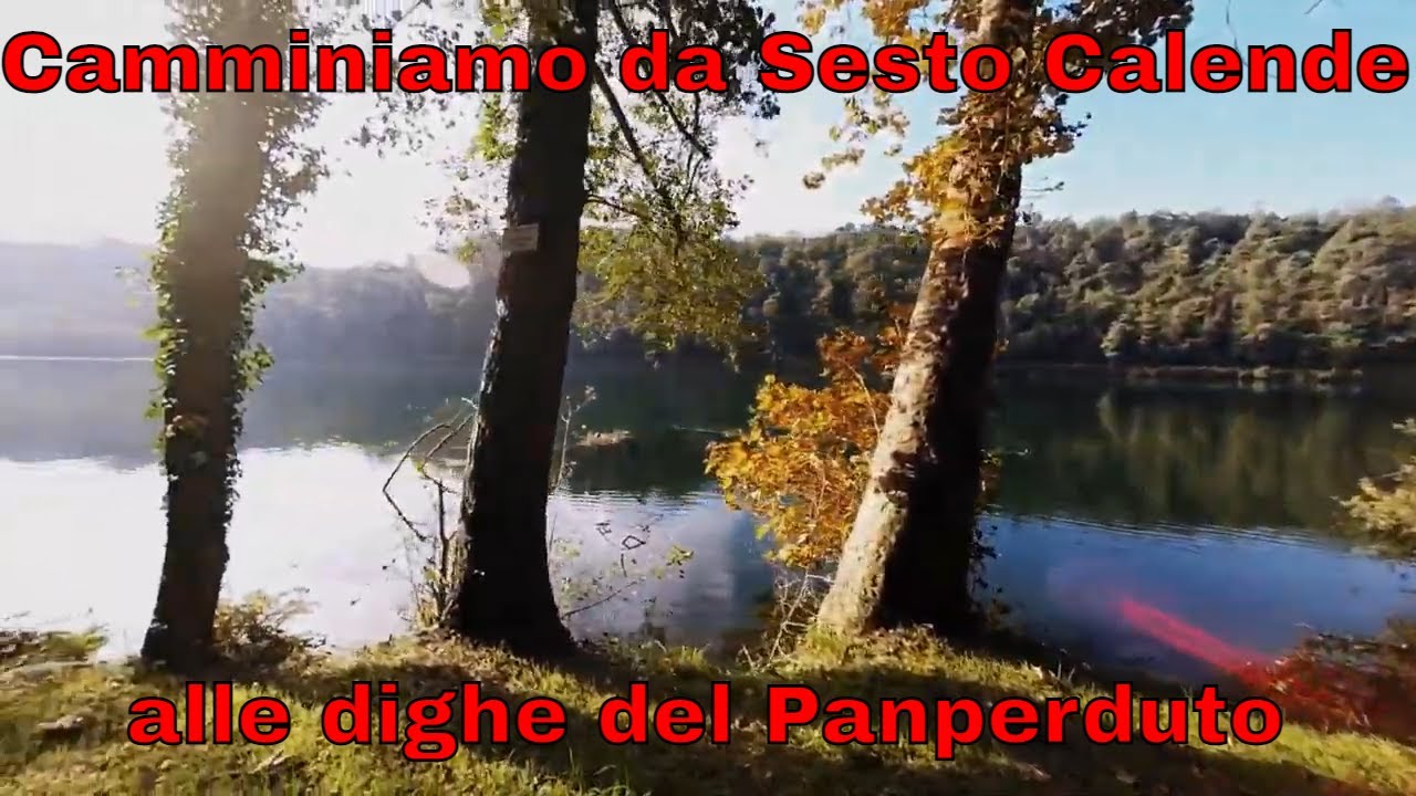 Camminiamo da Sesto Calende alle dighe del Panperduto, ricognizione per la discesa in kayak