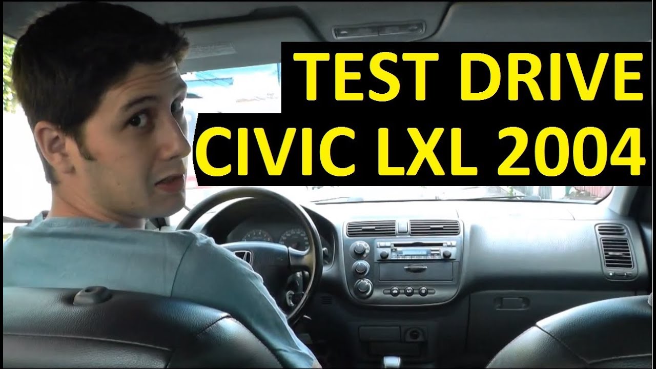 Caçador de Carros: Test Drive Civic LXL automático 2004