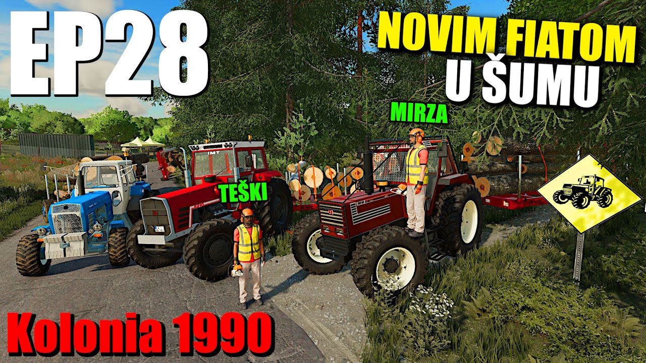 DA KUPIMO NOVI TRAKTOR FORTSCHRITT PLAVI ?! - KOLONIA 1990 EP28