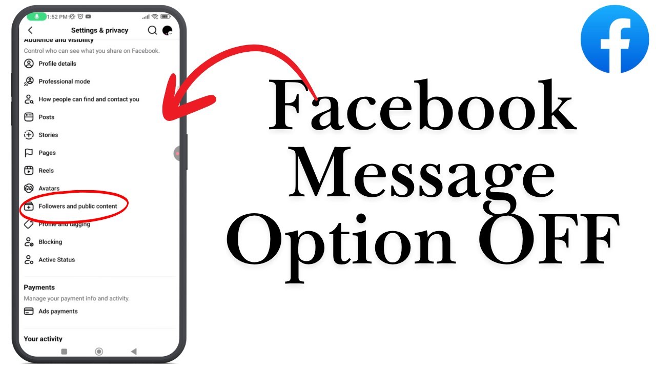 How To Fix Facebook Message Option OFF - Full Guide 2025