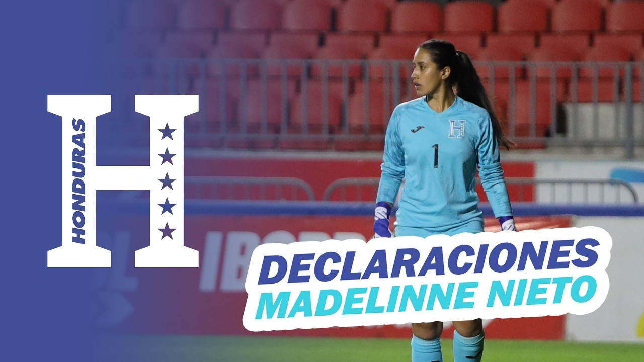 Madelinne Nieto tras el empate ante Trinidad y Tobago