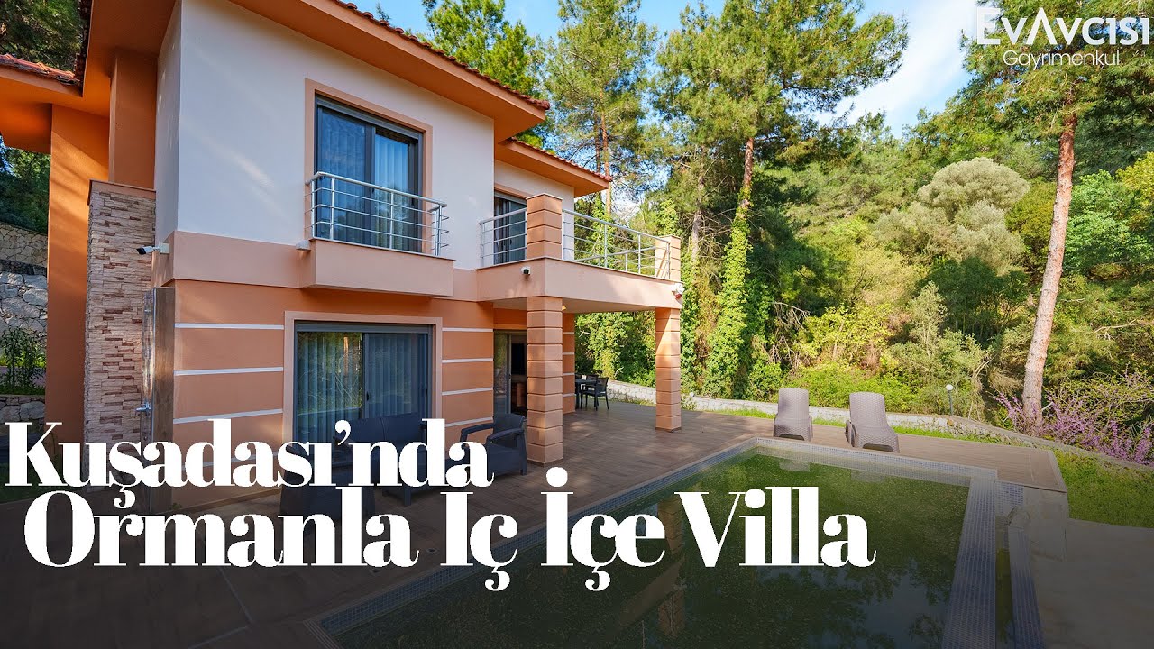 Soğucak'ta Ormanla İç İçe Yaşam | Kuşadası'nda Satılık Villa 311( SATILDI(