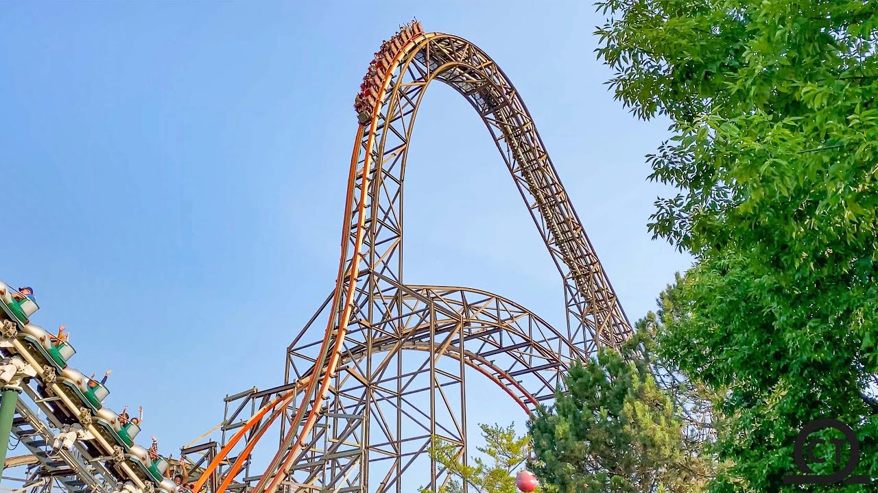 Goliath Off-Ride 4K60FPS - No Copyright \\ Six Flags Great America, IL, 2021