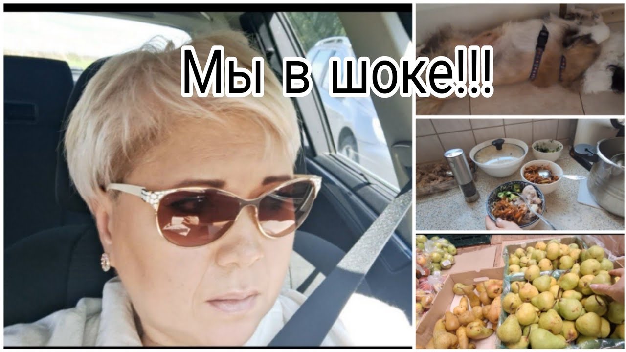 Закупаемся* Мы в шоке... Германия для богатых? Налоговая 1700 евро  доплатить?!* наш ужин *