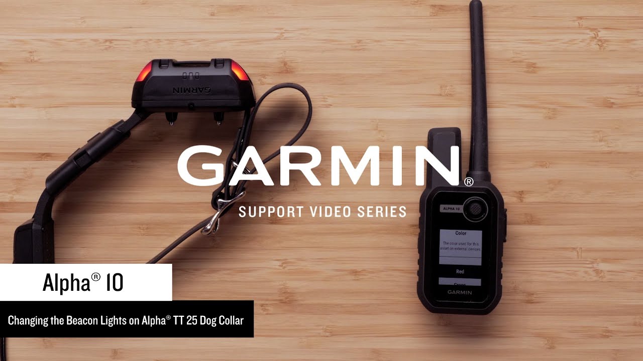 Поддержка Garmin | Alpha® 10 | Управление маяками