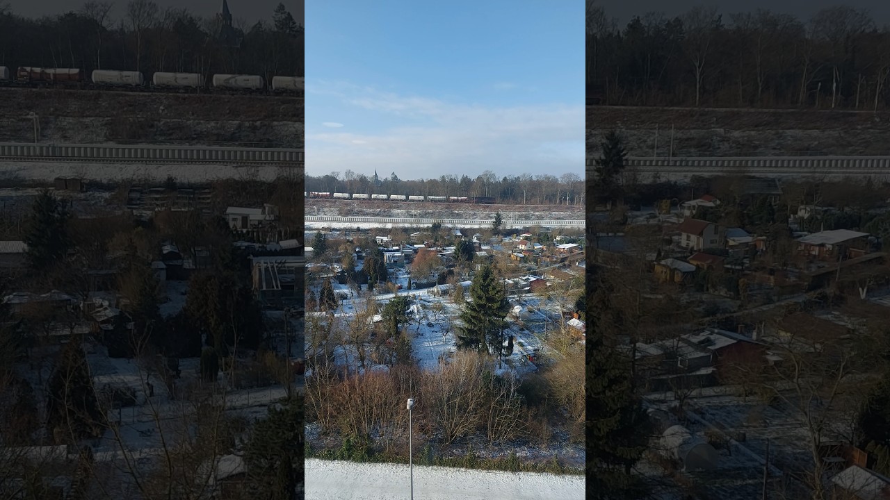 Snow Covered Small Houses Poland