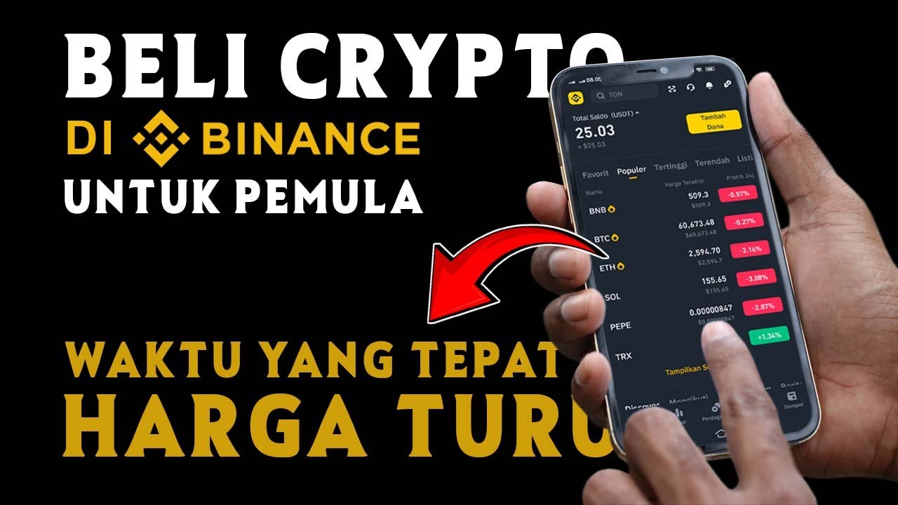 Cara Beli Crypto di Binance | Tutorial Untuk Pemula Beli Kripto di Binance | BKD tutorials