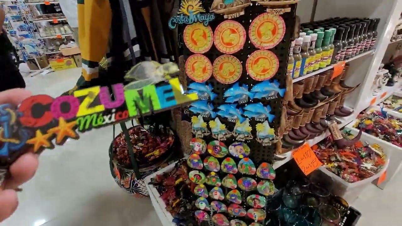 Mayan Ritual Performance and Souvenir Shopping in Costa Maya, Mexico!🛍🇲🇽