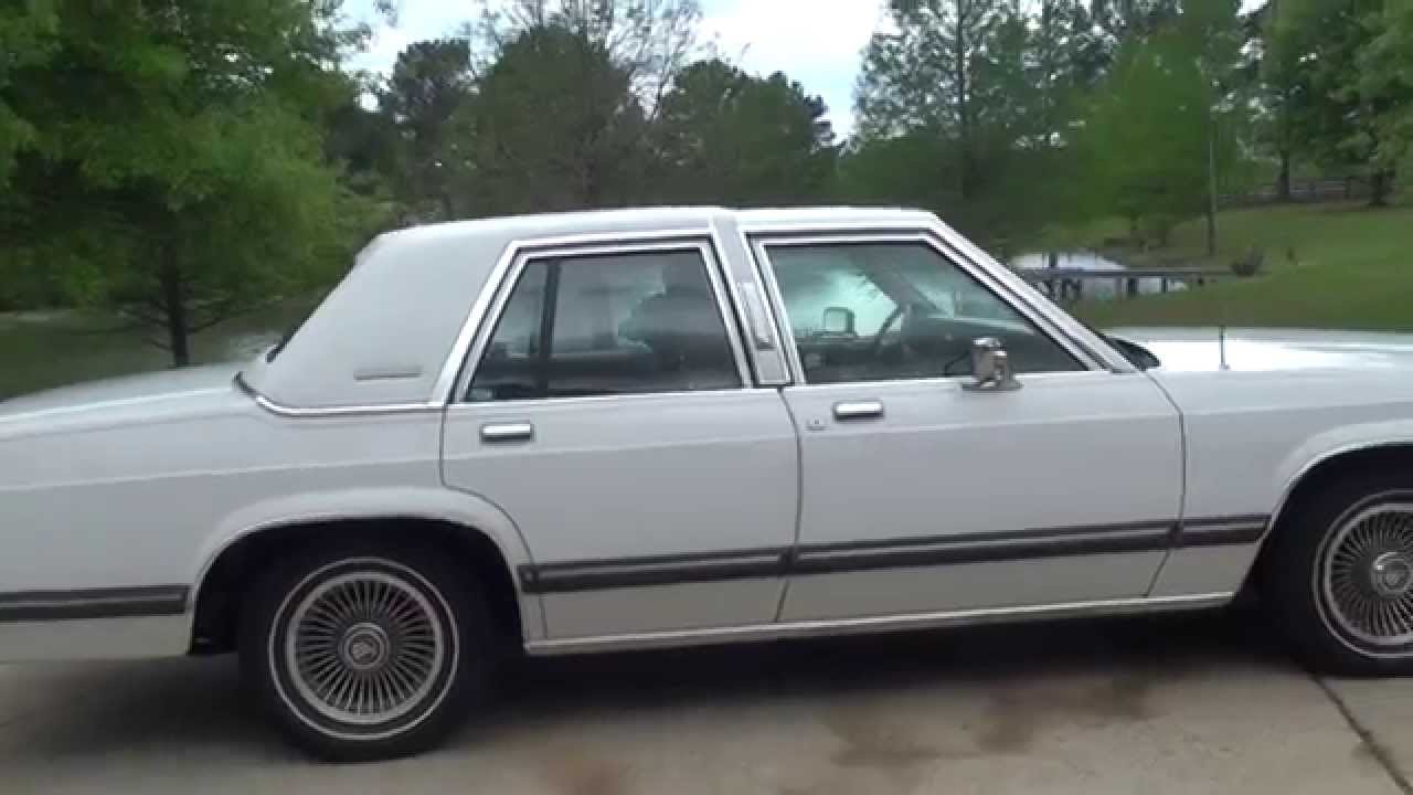 HD ВИДЕО 1989 MERCURY GRAND MARQUIS LS Б/У ДЛЯ ПРОДАЖИ. СМ. WWW SUNSETMOTORS.COM