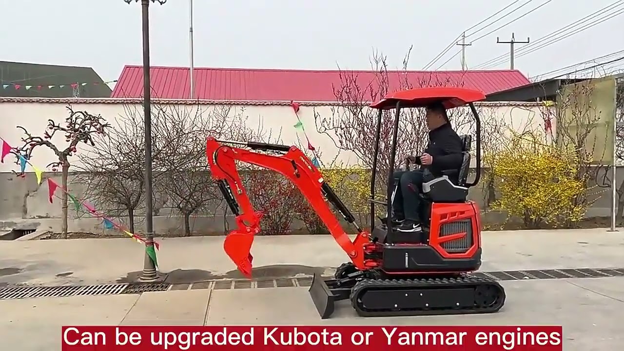 1.8 ton  mini excavator | operation of the mini excavator