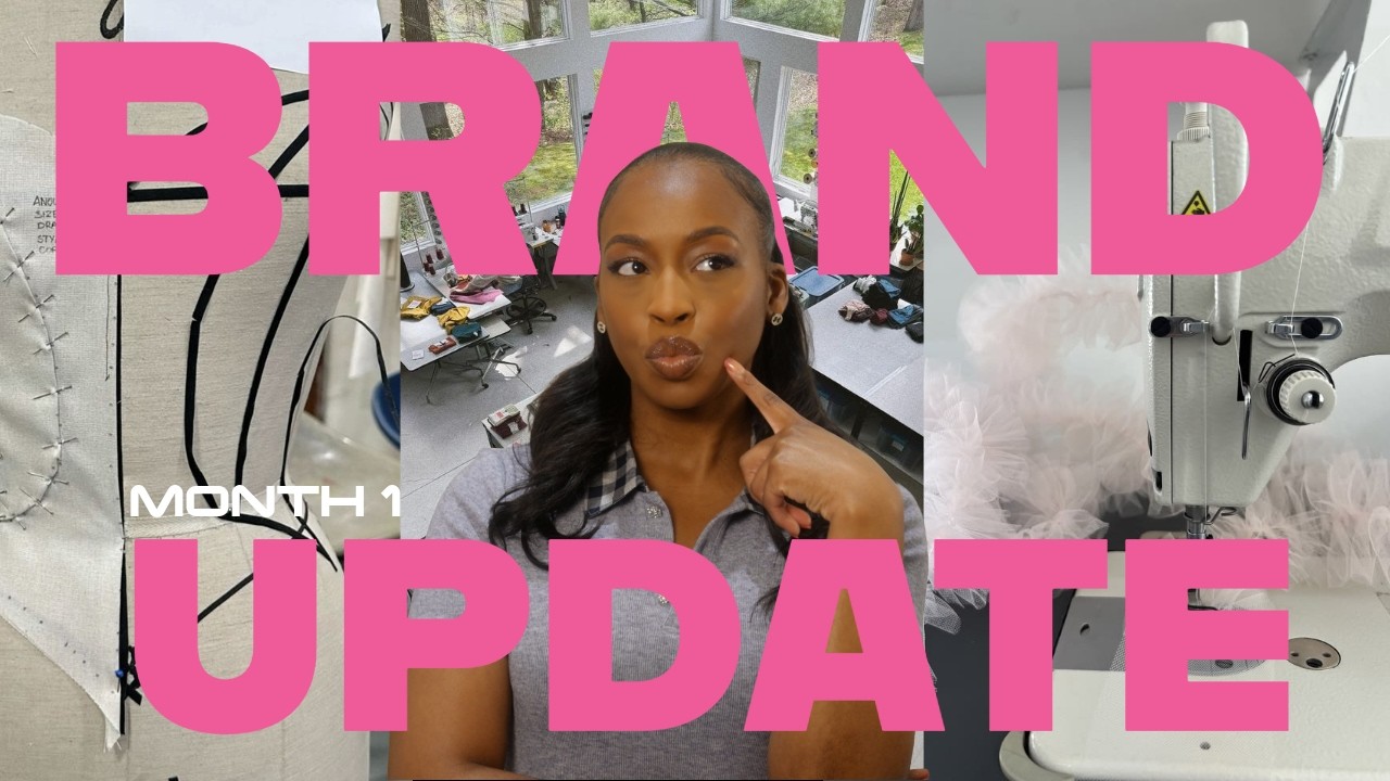 What I Actually Did in Month 1 of Starting My Clothing Brand (& What It Cost)