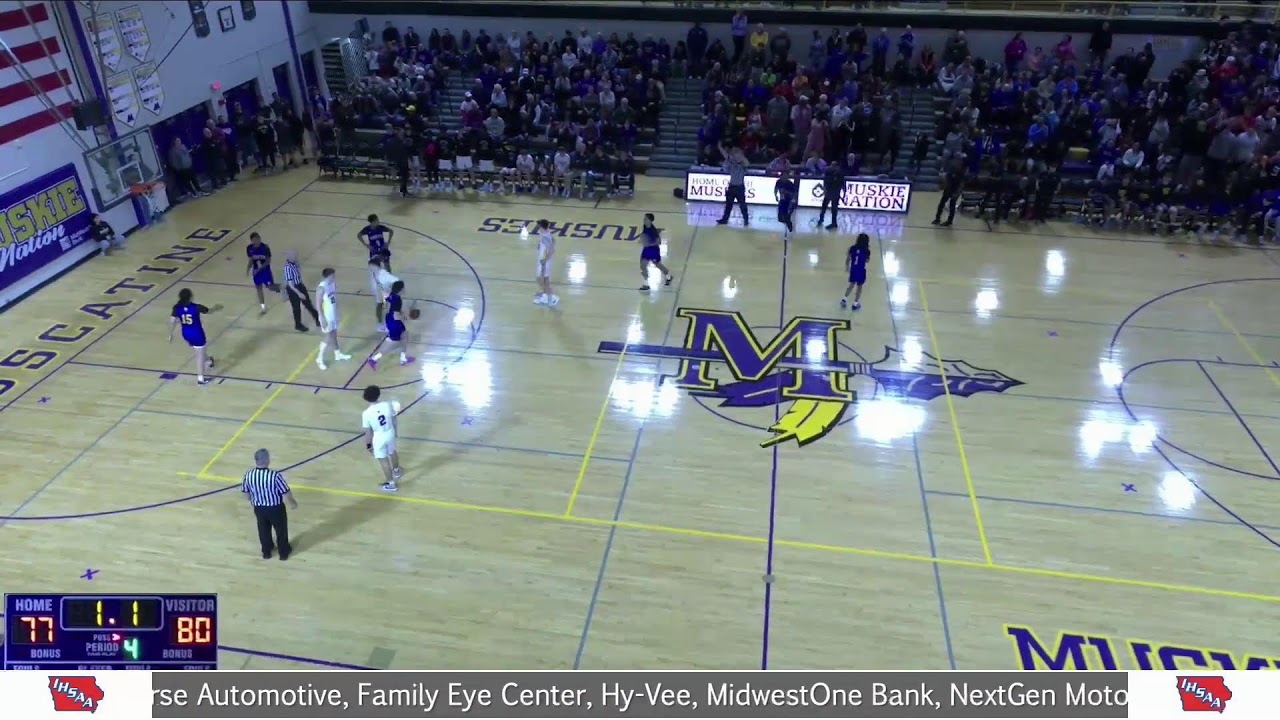 MHS Boys Varsity Basketball vs Davenport North (Substate) (2/28/25)