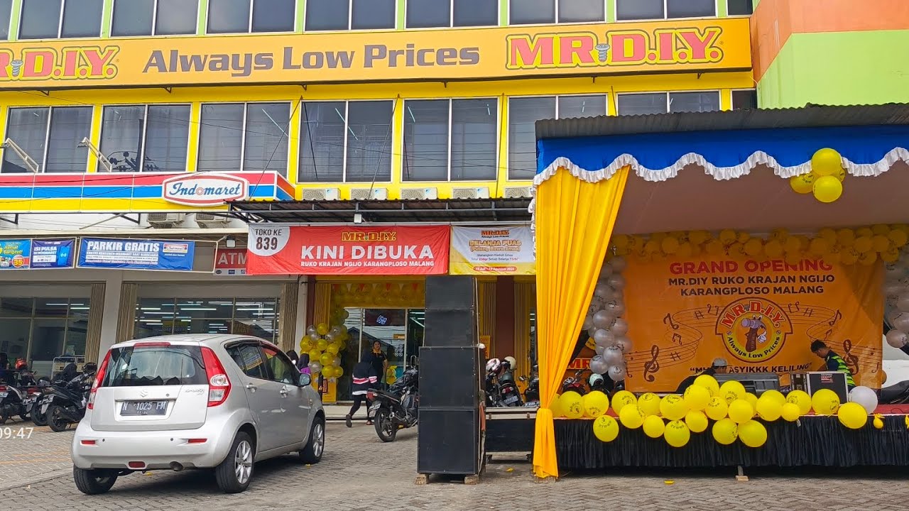 Grand Opening MR D.I.Y di Ruko Krajan Ngijo Karangploso Malang