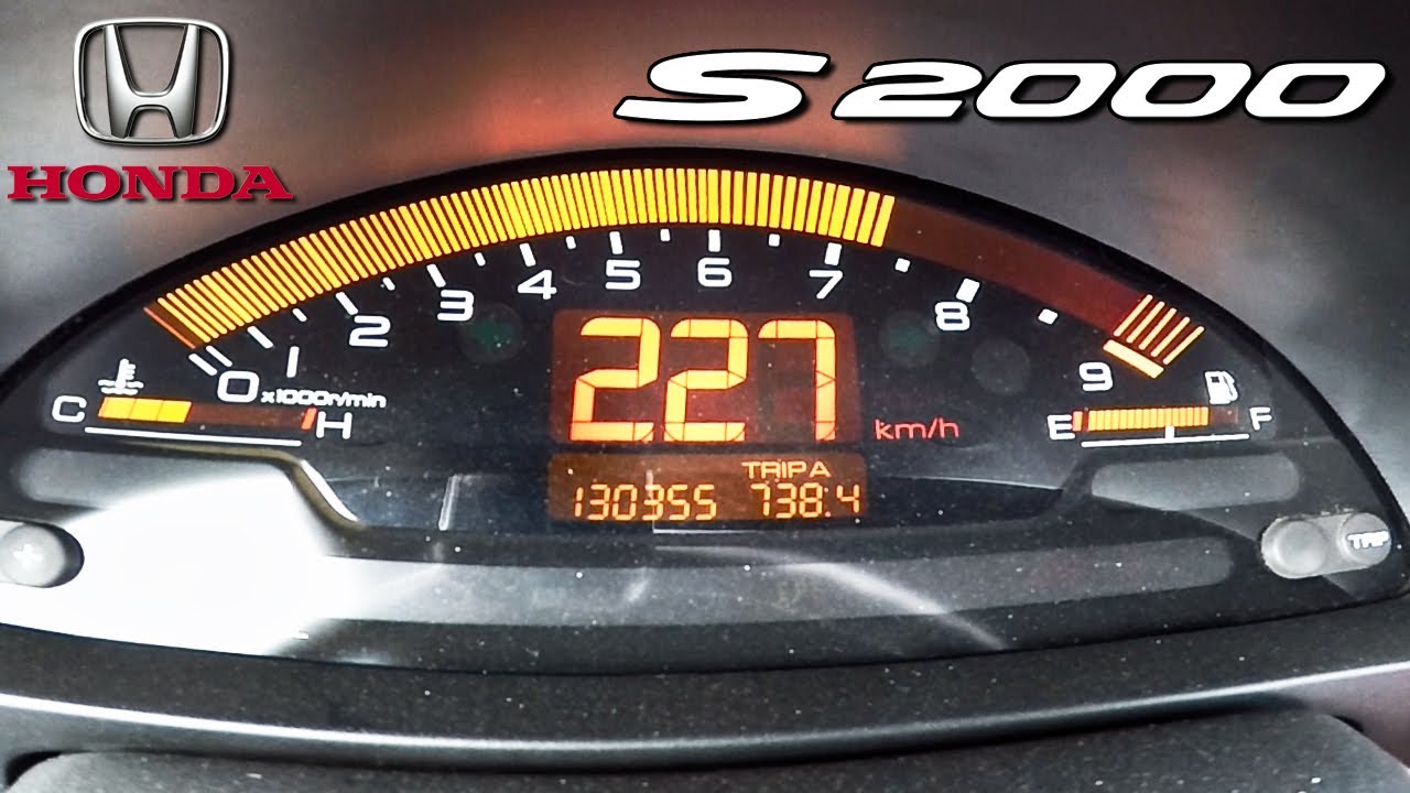 Honda S2000 ACCELERATION 0-227 km/h 9000 RPM! by AutoTopNL