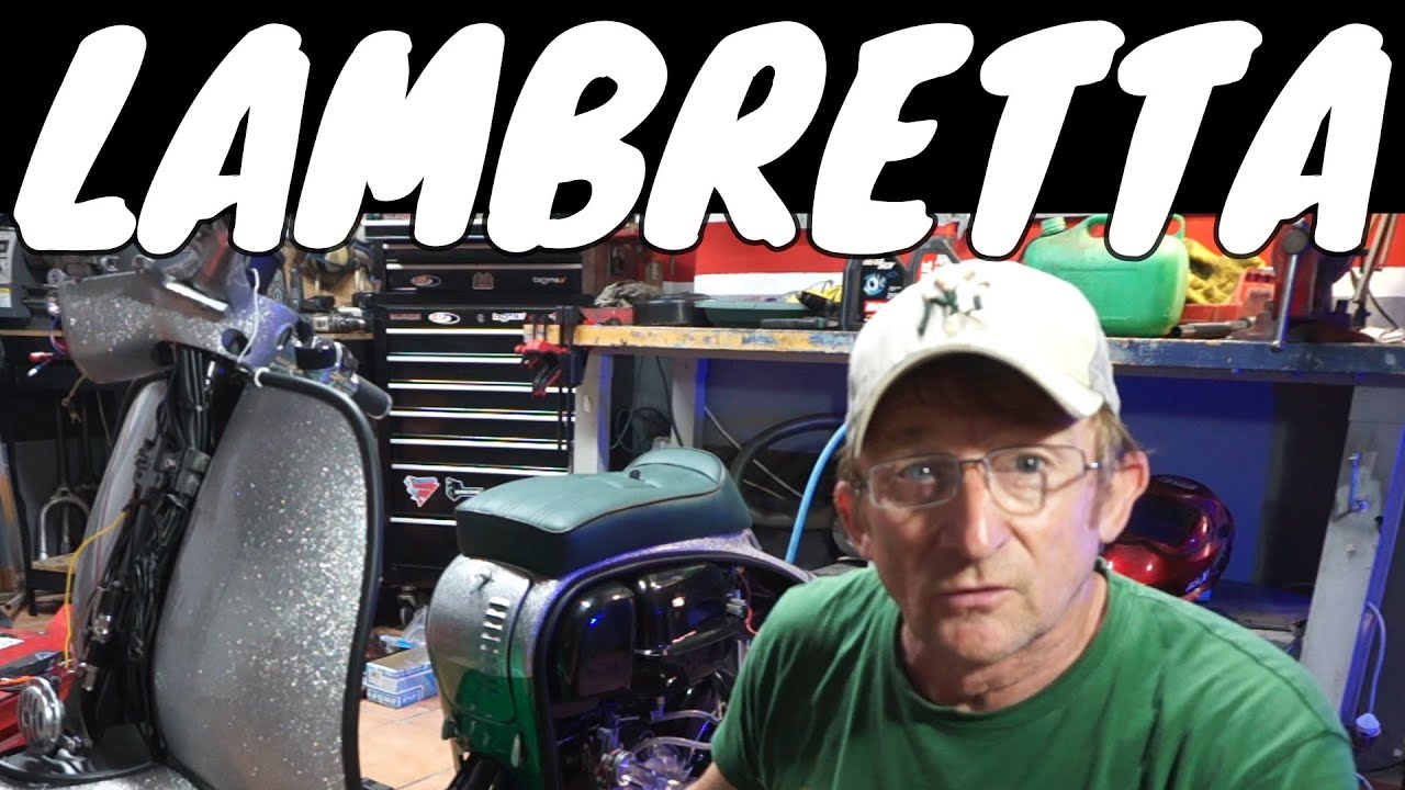 MONZA 230 WILL IT RUN ? #LAMBRETTA CUSTOM BUILD#scooter