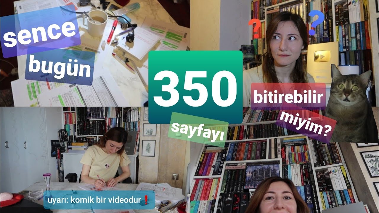 1 günde 350 SAYFA DERS ÇALIŞMA ÇELINC 😱😱😱😱😱
