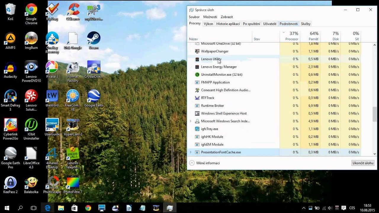 Windows 10: bugs/chyby
