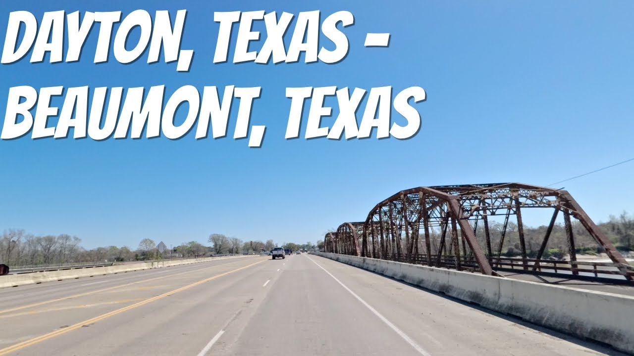 Dayton, Texas to Beaumont, Texas! Drive with me on a Texas highway!