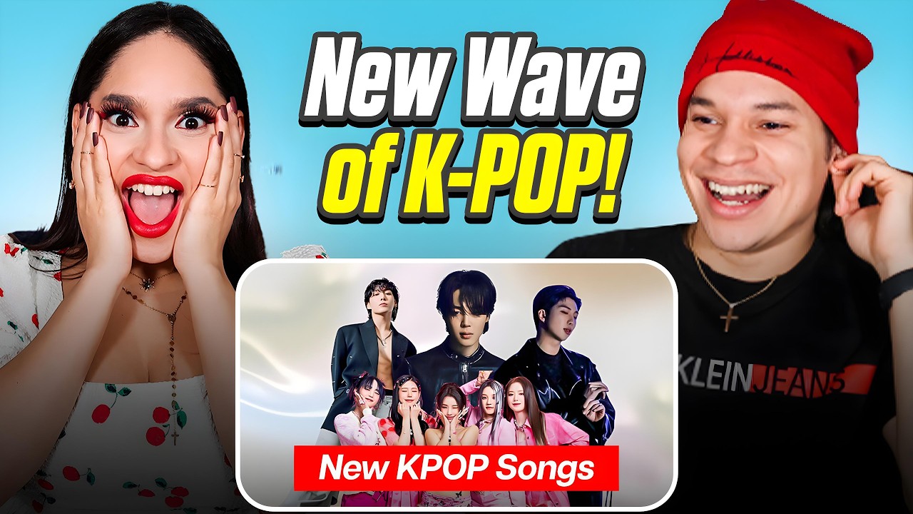 Waleska & Efra Reacting to the Next Wave of K-POP