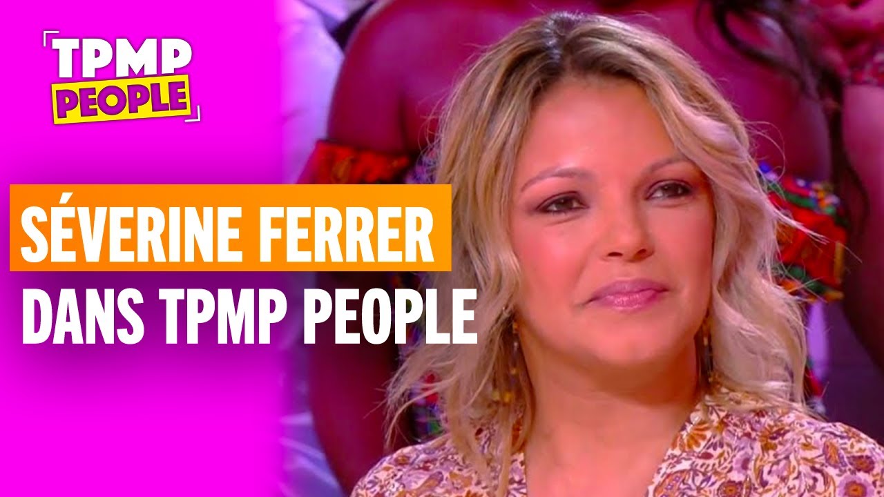 L'animatrice Séverine Ferrer, star de la télé dans les années 90 dans TPMP People !