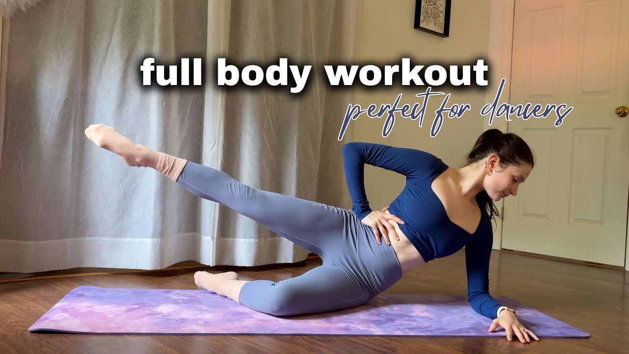 FULL BODY no equipment pilates workout for dancers