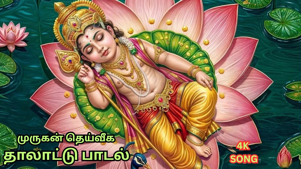 🌙 ஆரிரோ குமரா | Murugan Aararo Lullaby Tamil | Baby Murugan Sleep Song | Bhakthi Aruvi