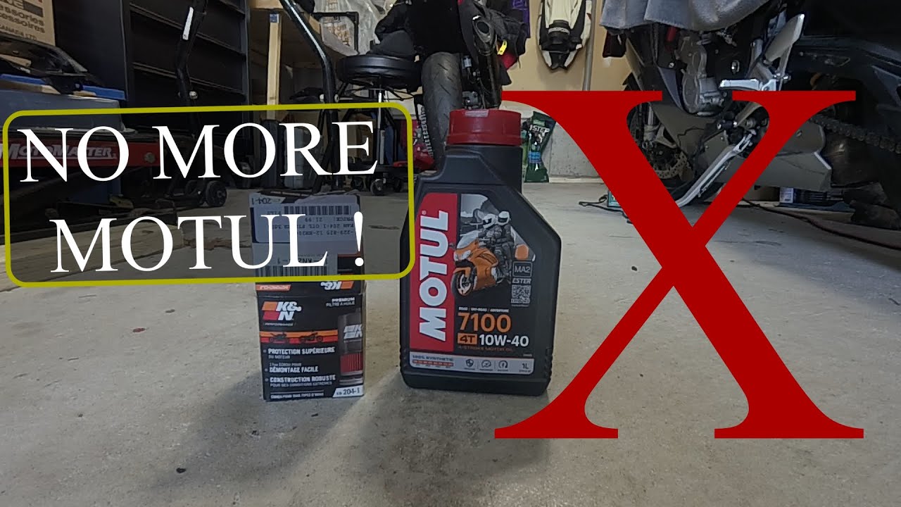Yamaha FZ6R Oil Change - No More Motul !