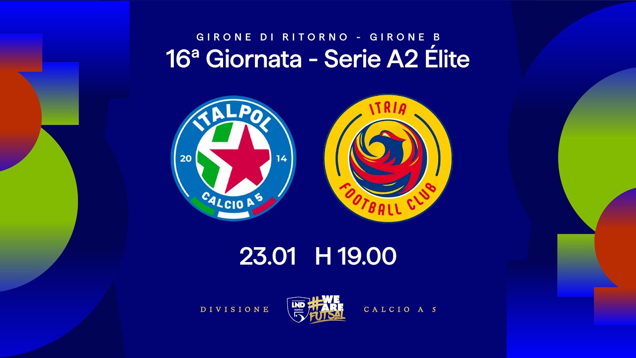 Italpol-Itria | 16ª giornata | Serie A2 Élite 2025/2026 - Girone B