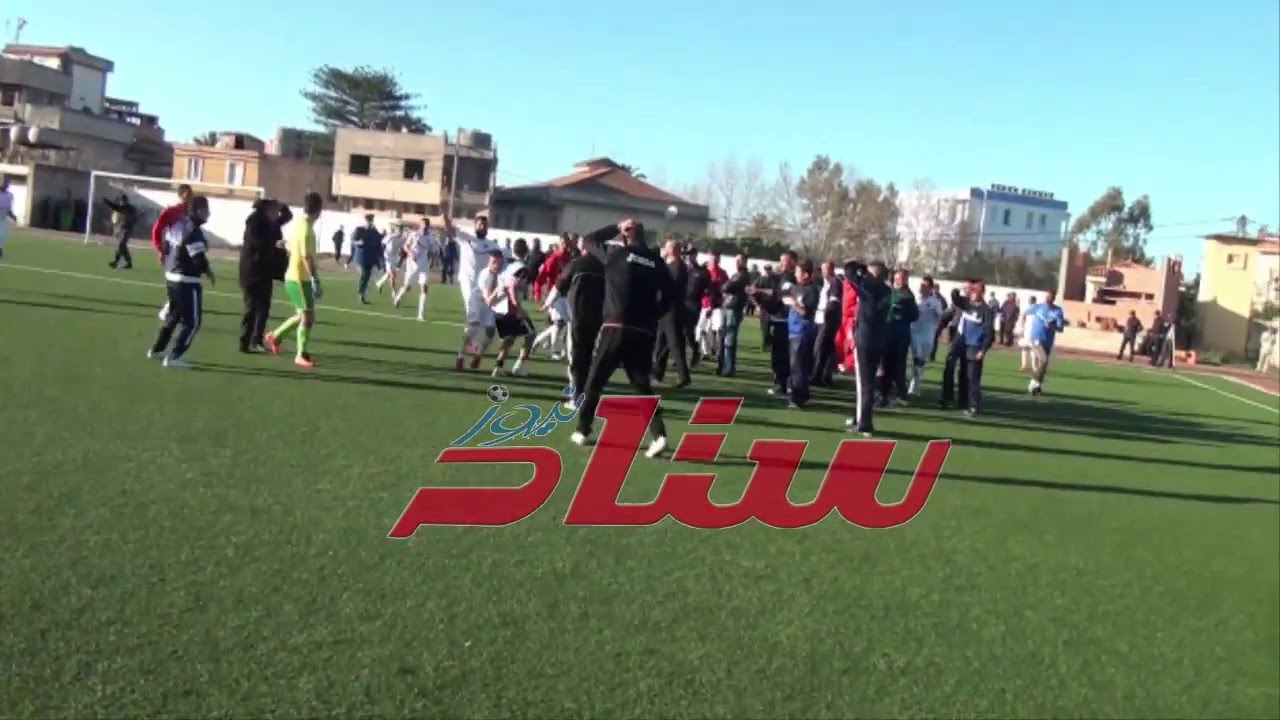 فيديو : أعمال شغب في مباراة شباب حي موسى / إتحاد  عنابة