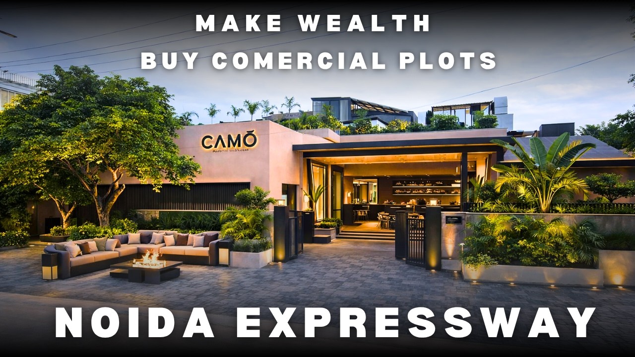 📍 Road Vlog | Sector plots  144 & 145 Noida | Best Commercial & Residential plots 