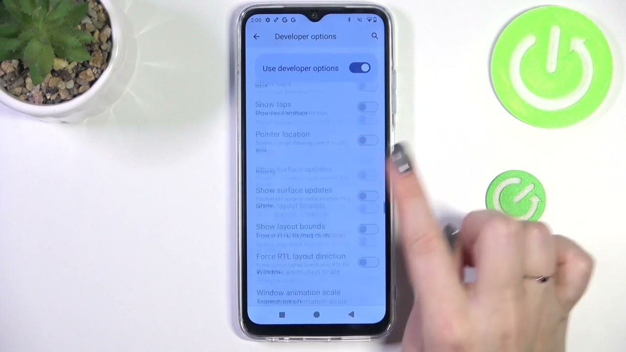How to Enter Developer Options on REDBEAT E3