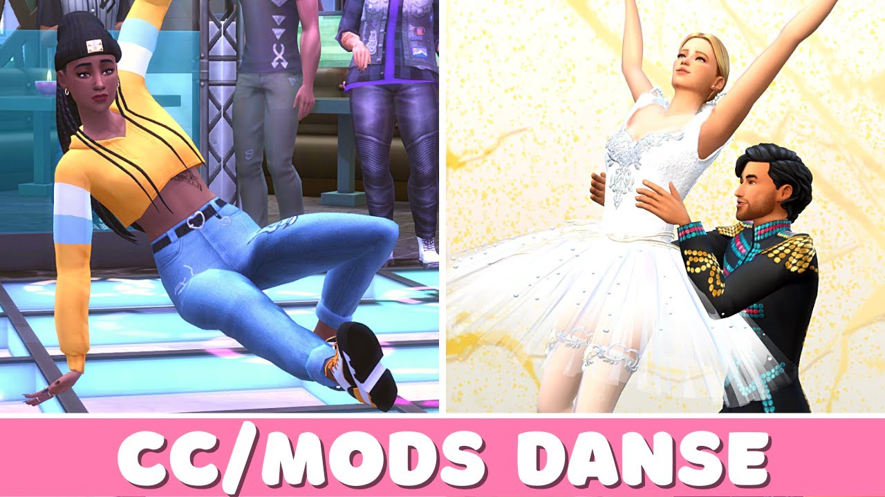 Enfin de la vraie danse dans les Sims 4 !💃🩰 || CC/Mods Danse Sims 4