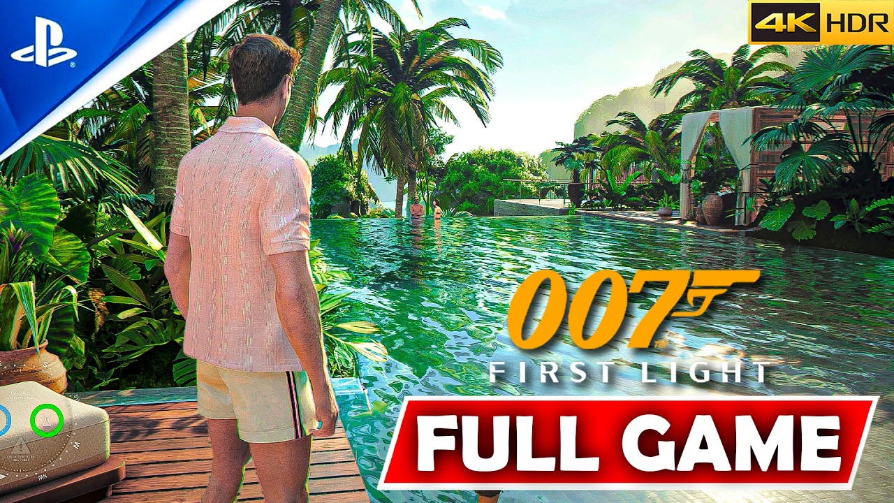 James Bond 007 FIRST LIGHT (PS5 PRO) Gameplay Walkthrough Full Game [4K 60FPS HDR] No Commentary