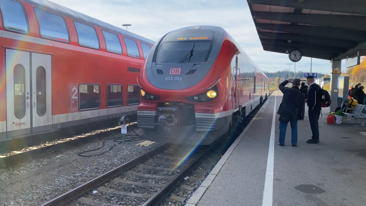 Außerfernbahn (Pesa Link Br 633) Mitfahrt von Kempten nach Pfronten-Steinach