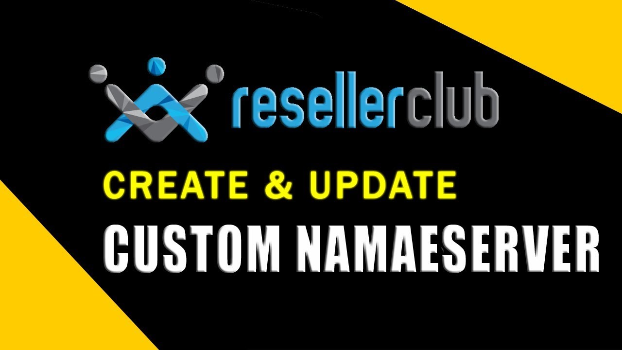 Easy Custom NameServer Setup 2025 - Reseller Club Private DNS