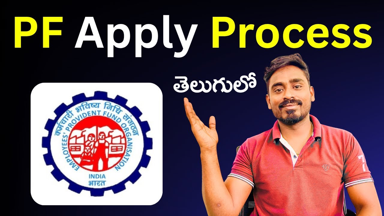 How to apply Pf on Telugu #pf #epfo #pfbankkyc 
