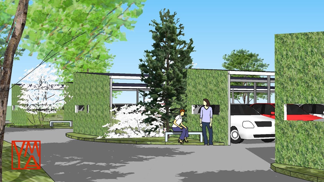 Parking Park 公園みたいな駐車場 - Yoshihara McKee Architects