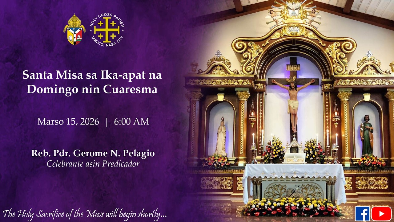 LIVE |  Santa Misa sa Ika-apat na Domingo kan Cuaresma
