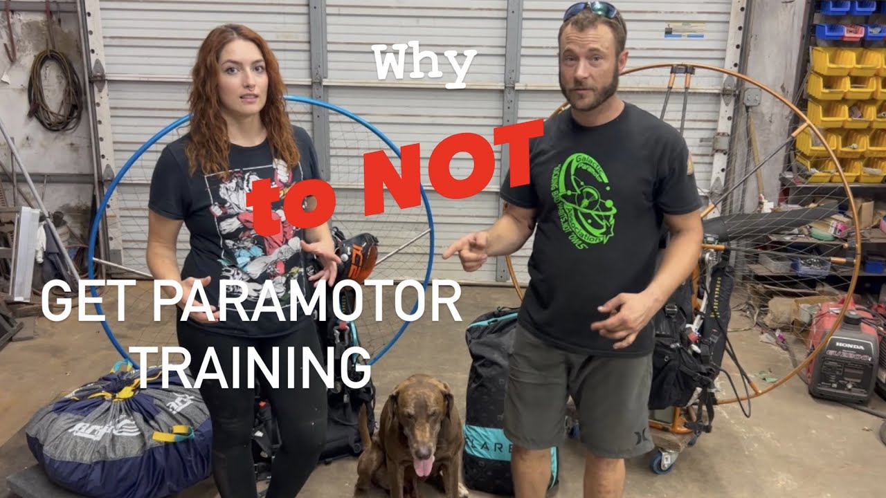 Why to NOT get paramotor training!