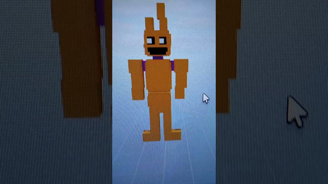hice a SpringBonnie 8- Bit en Roblox