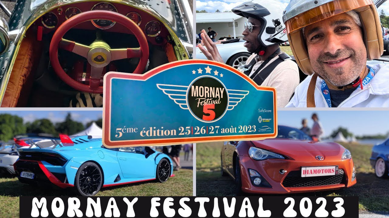 Un Week-end de Dingue au Mornay Festival 2023 avec des autos Anciennes et Modernes