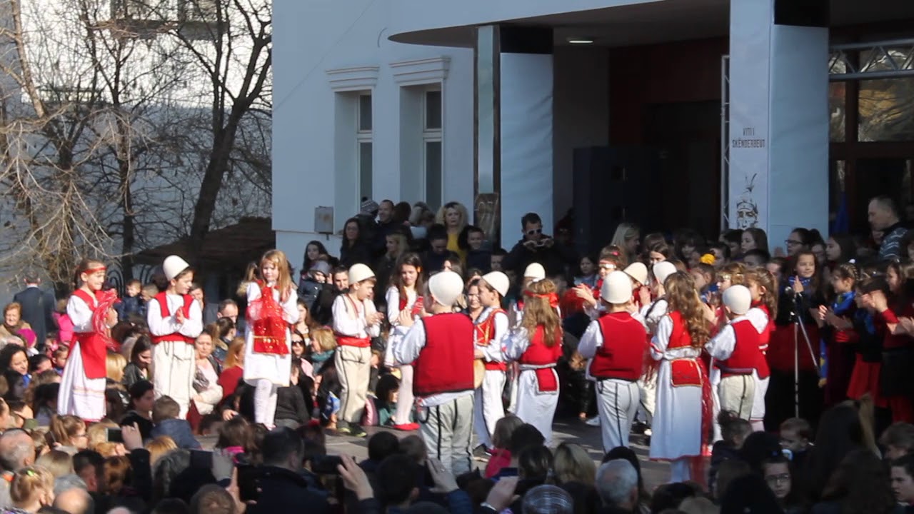 Klasa II-2  në manifestimin e 10 vjetori i Pavarësisë në Gjilan