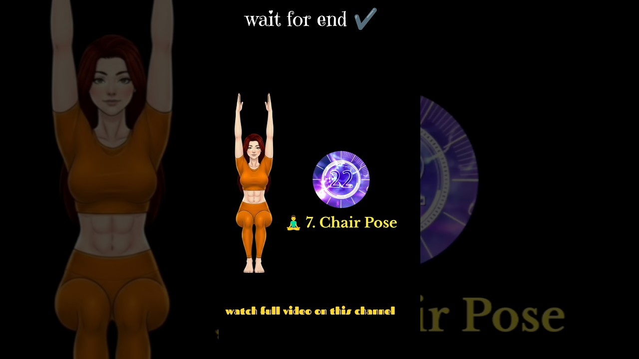 “Feel the Burn: Chair Pose Yoga for Beginners” 