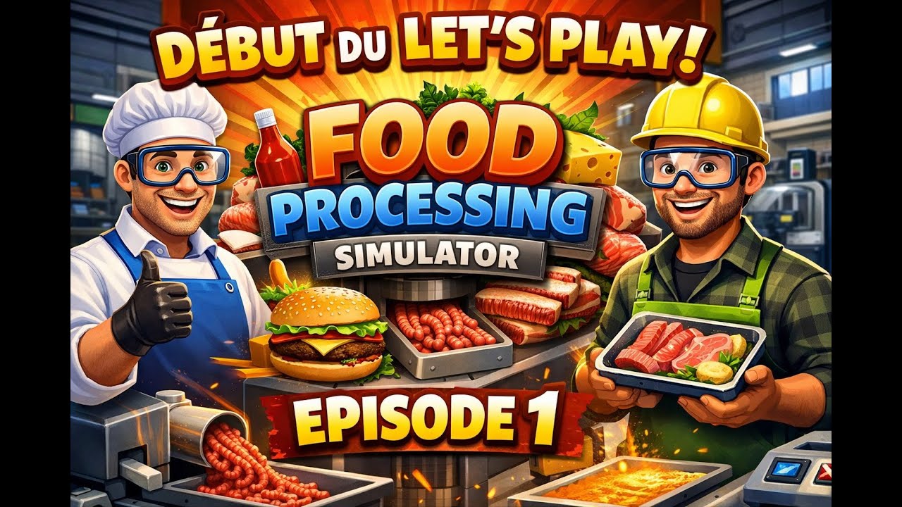 découverte de la mise a jour de food processing simulator