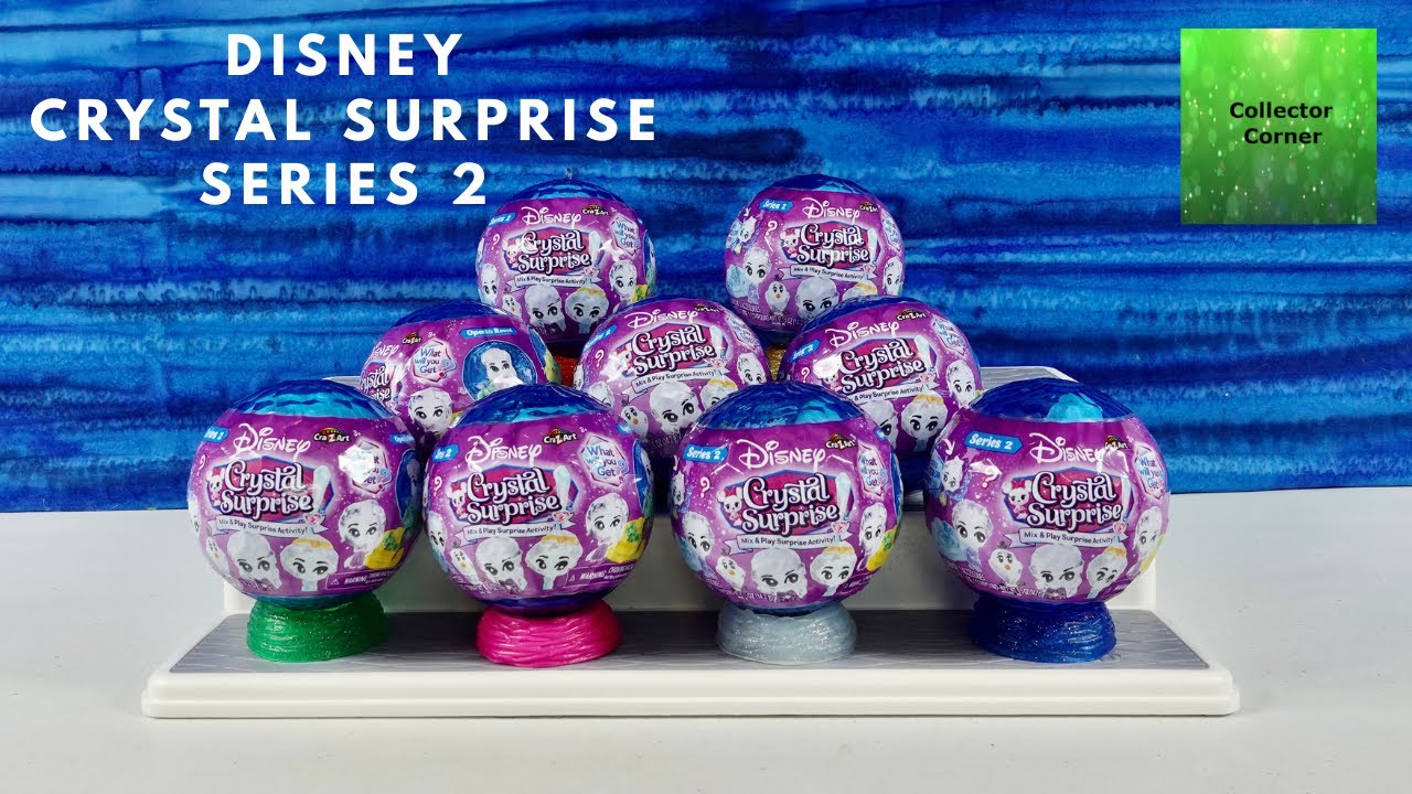 Распаковка капсулы-сюрприза Disney Crystal Surprise Series 2 Blind Figure