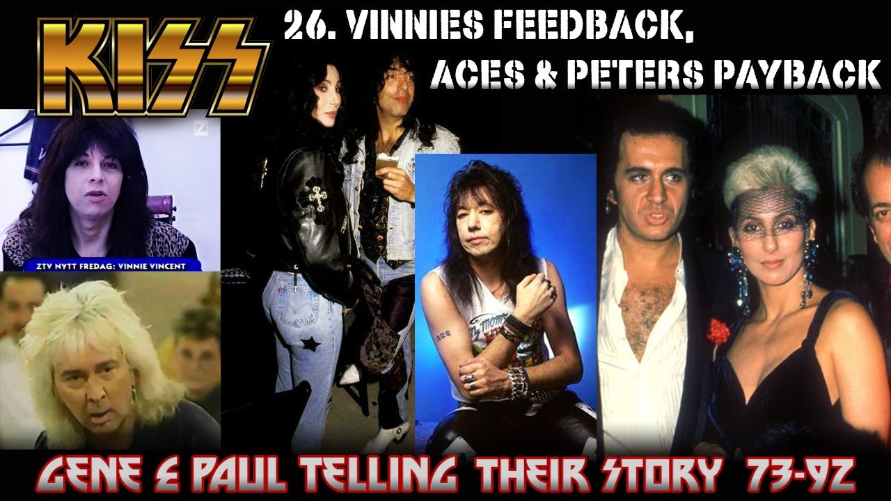 Part 26, KISS - Vinnies Vincents Feedback, Aces and Peters Payback, Paul talking about the 80s