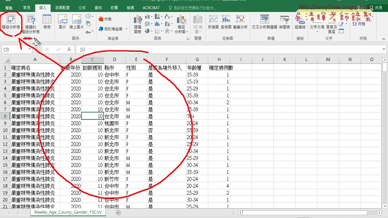 06 下載CSV資料與樞紐分析表應用