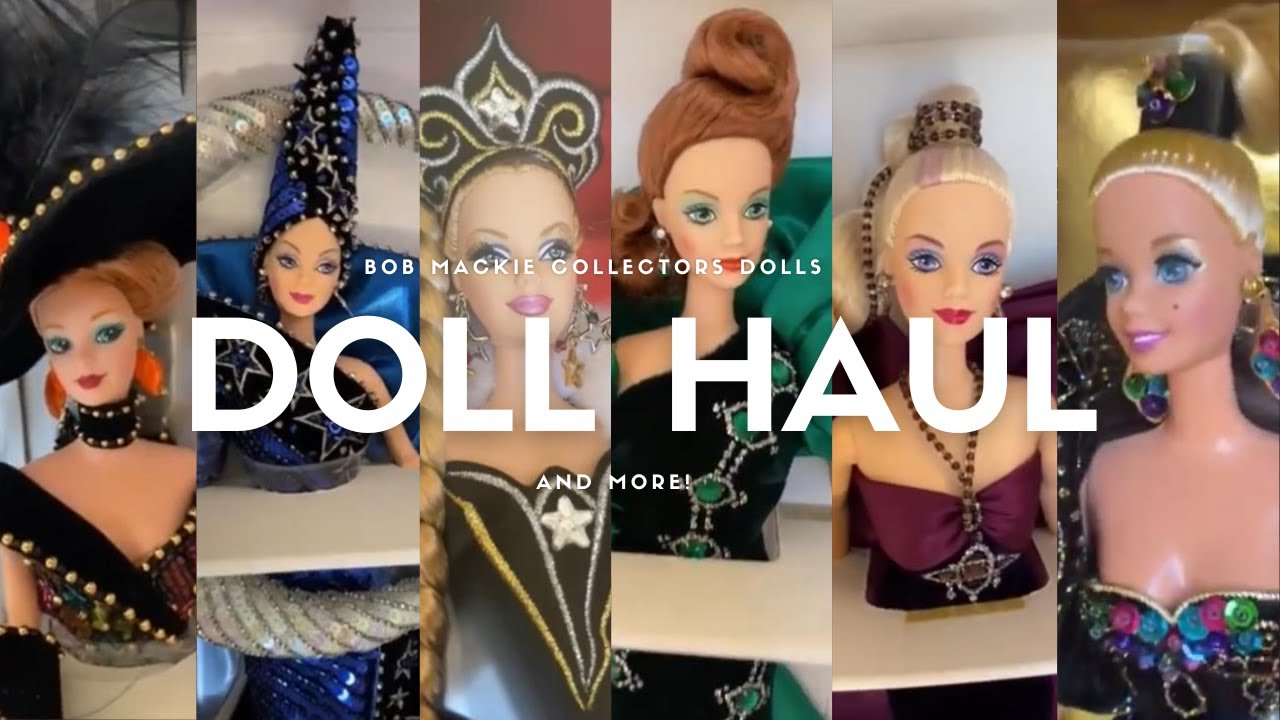 November Doll Haul! Las Vegas Antique Mall Flea Market - Bob Mackie Collector Dolls
