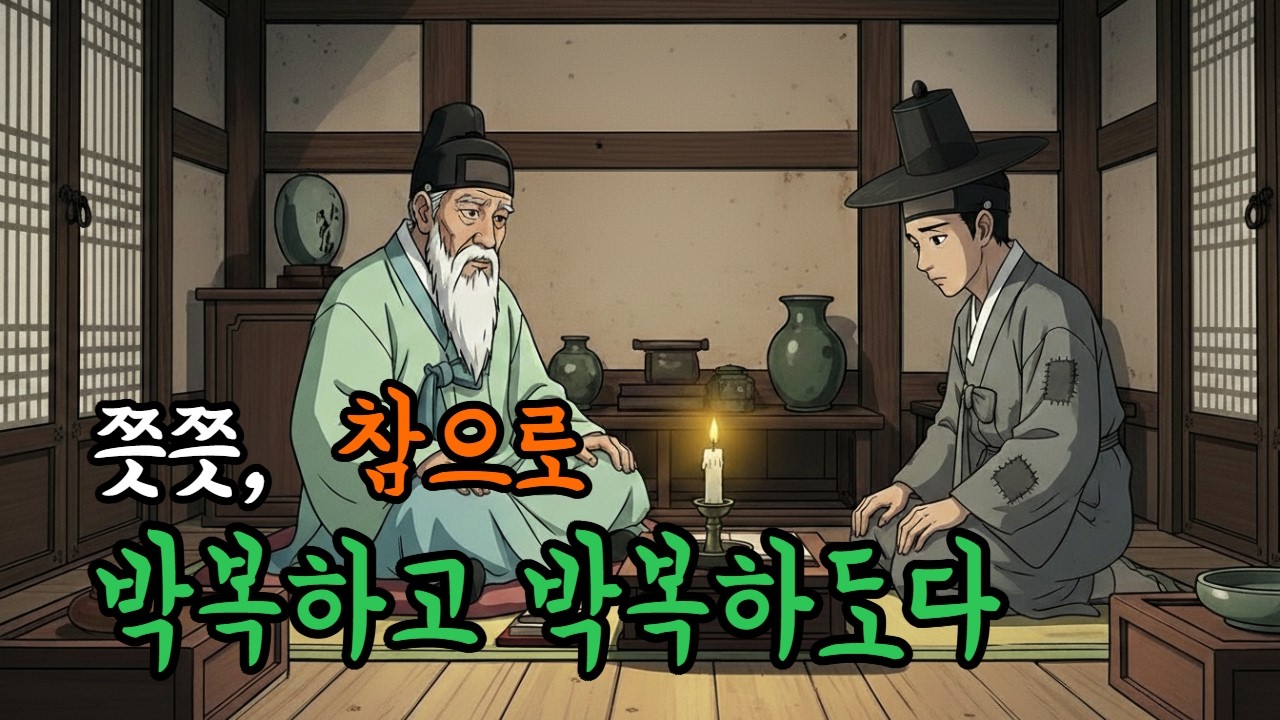 참으로 박복하도다. 평생 거렁뱅이로 살 팔자라는 관상가의 말을 들은 유생 그 후💥#오디오북#옛날이야기#야담